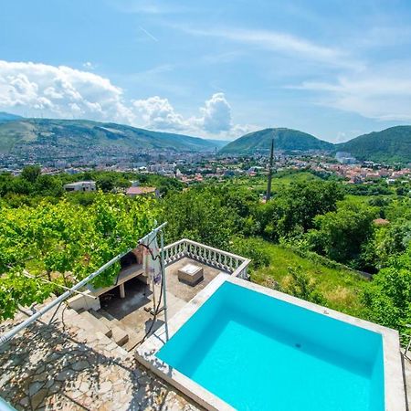 Perfect View Of Mostar - With Swimming Pool Ngoại thất bức ảnh