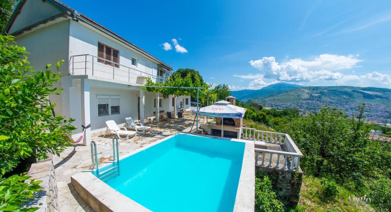 Perfect View Of Mostar - With Swimming Pool Ngoại thất bức ảnh