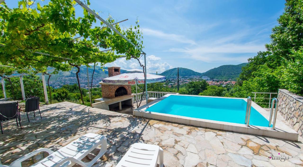 Perfect View Of Mostar - With Swimming Pool Ngoại thất bức ảnh