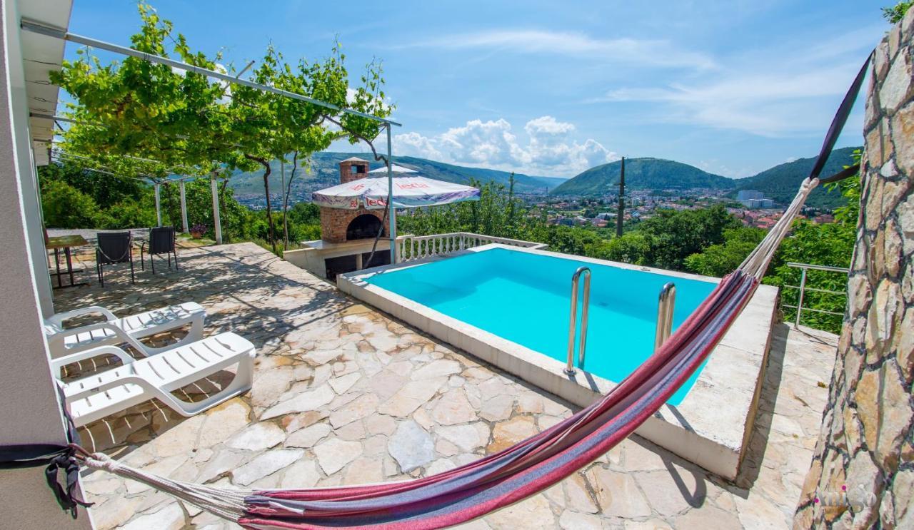 Perfect View Of Mostar - With Swimming Pool Ngoại thất bức ảnh