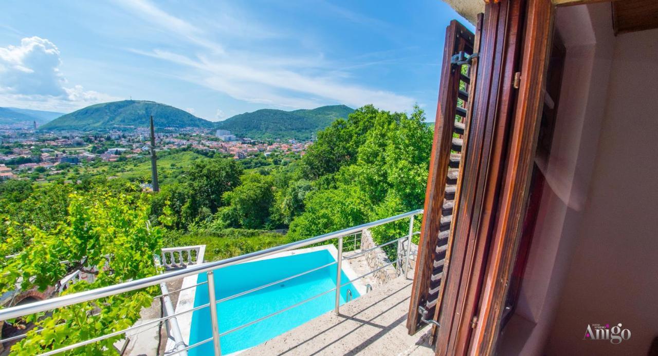 Perfect View Of Mostar - With Swimming Pool Ngoại thất bức ảnh